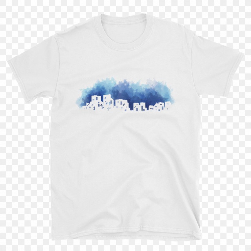 Printed T-shirt Sleeve Clothing, PNG, 1000x1000px, Tshirt, Active Shirt, Blue, Brand, Clothing Download Free