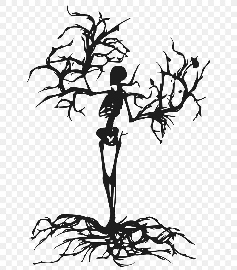 Tree Of Life Drawing Death Clip Art, PNG, 658x933px, Tree, Art, Artwork, Black And White, Branch Download Free