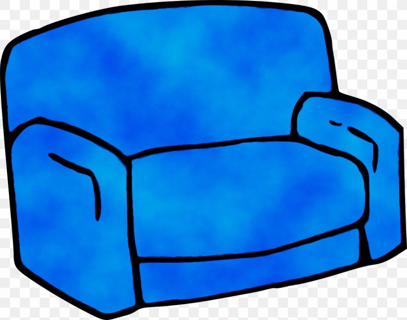 Watercolor Cartoon, PNG, 1280x1008px, Watercolor, Blue, Couch, Electric Blue, Furniture Download Free