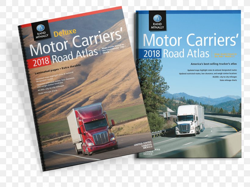 2018 Rand McNally Motor Carriers' Road Atlas: McRa Rand McNally 2009 The Road Atlas Large Scale: United States, PNG, 1440x1080px, United States, Advertising, Atlas, Book, Brand Download Free