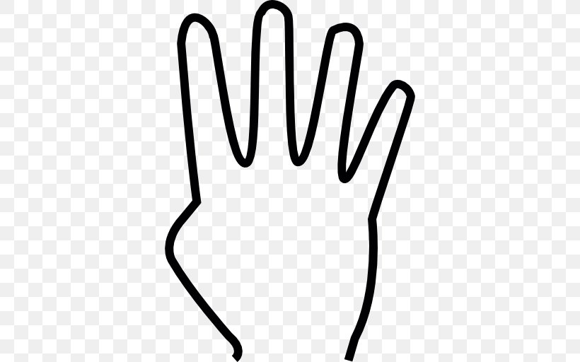 Finger Symbol Digit Clip Art, PNG, 512x512px, Finger, Area, Black, Black And White, Counting Download Free