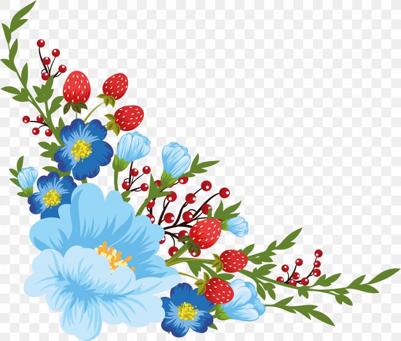 Floral Design Flower Clip Art Borders And Frames, PNG, 2874x2443px, Floral Design, Borders And Frames, Botany, Bouquet, Chamomile Download Free