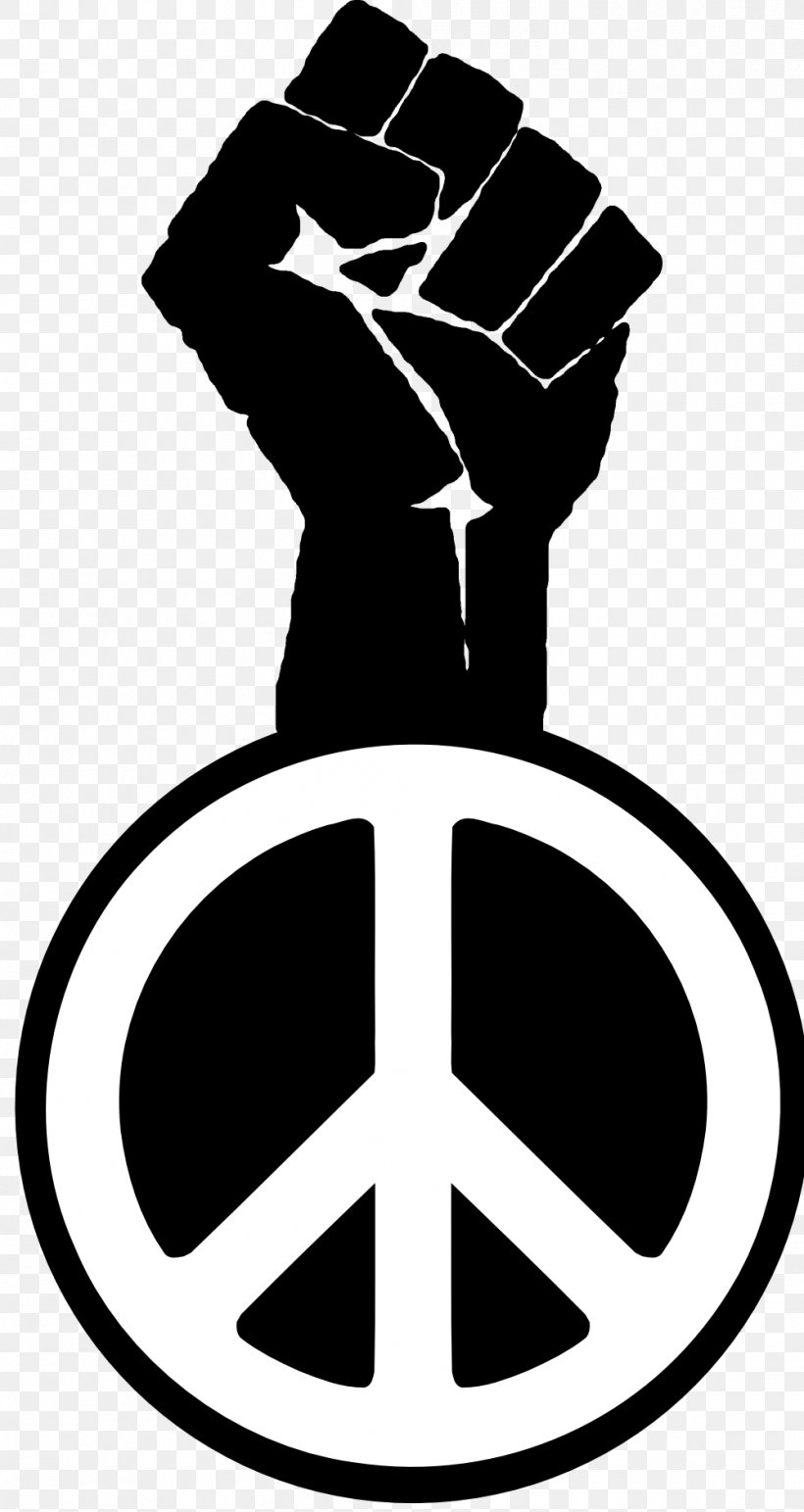 Raised Fist Peace Symbols Clip Art, PNG, 999x1880px, Raised Fist, Black And White, English, Fist, Logo Download Free