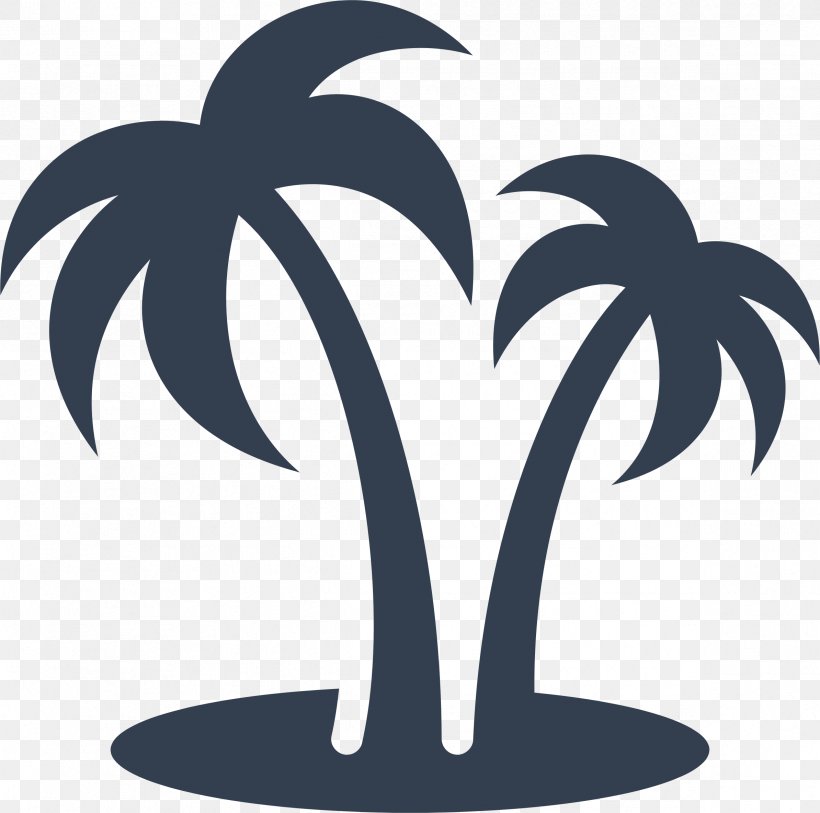 Arecaceae Symbol Clip Art, PNG, 2388x2368px, Arecaceae, Black And White, Branch, Drawing, Flowering Plant Download Free