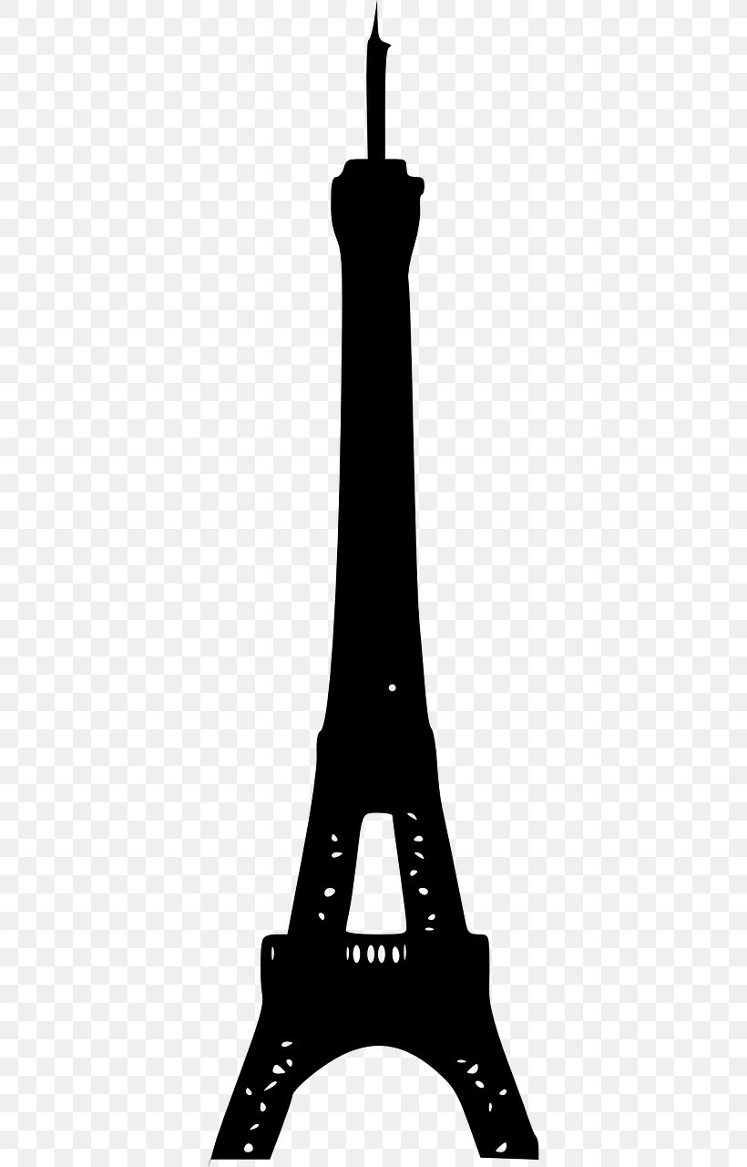 Eiffel Tower Drawing Clip Art, PNG, 640x1280px, Eiffel Tower, Black, Black And White, Drawing, France Download Free