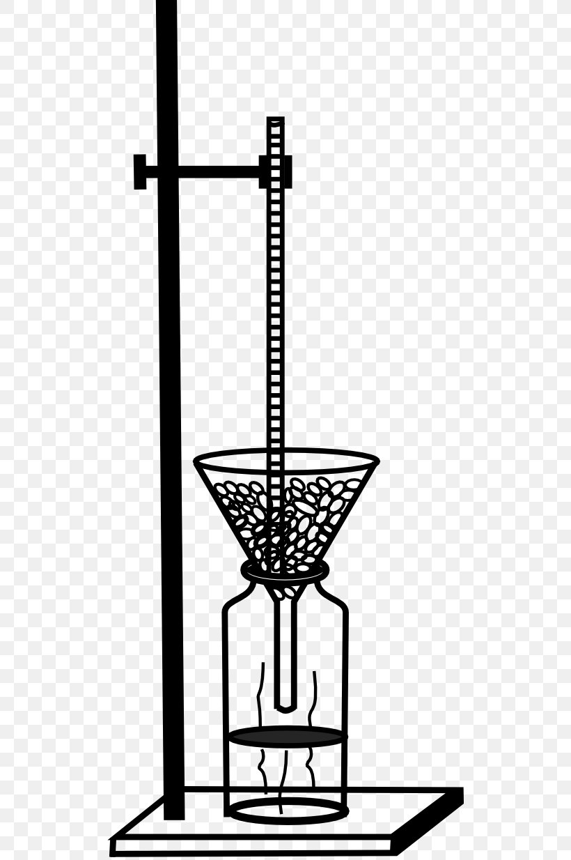 Retort Stand Thermometer Laboratory Clip Art, PNG, 512x1234px, Retort Stand, Black And White, Chemistry, Erlenmeyer Flask, Filter Funnel Download Free