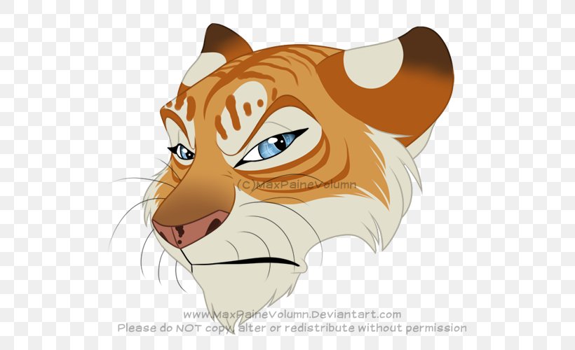 Whiskers Tiger Lion Cat Illustration, PNG, 526x500px, Whiskers, Art, Big Cats, Carnivoran, Cartoon Download Free