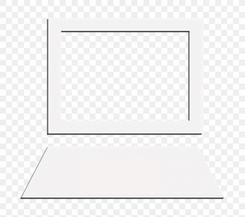 Laptop Icon, PNG, 1384x1226px, Laptop Icon, Black, Light, Picture Frame, Rectangle Download Free