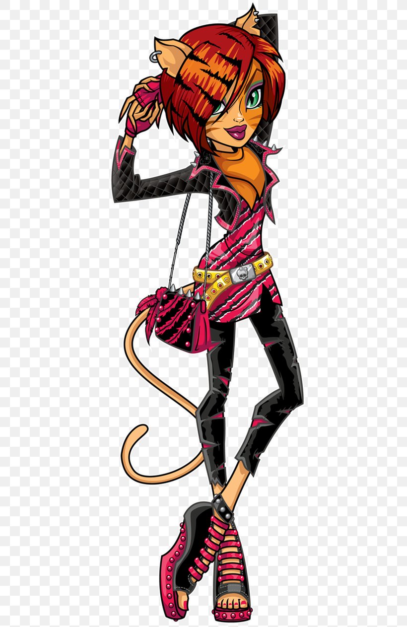 Monster High Freak Du Chic Toralei Doll Werecat Barbie, PNG, 444x1263px, Monster High, Art, Barbie, Bratz, Bratzillaz House Of Witchez Download Free