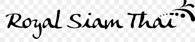 Thai Cuisine Dish Royal Siam Thai Restaurant, PNG, 1296x286px, Thai Cuisine, Art, Black, Black And White, Brand Download Free