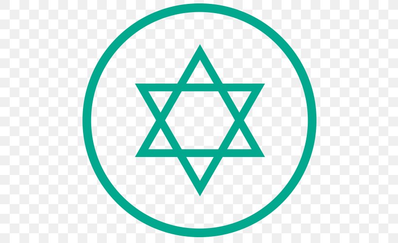 Star Of David Clip Art Judaism Vector Graphics Illustration, PNG, 500x500px, Star Of David, Area, Brand, Flag Of Israel, Green Download Free