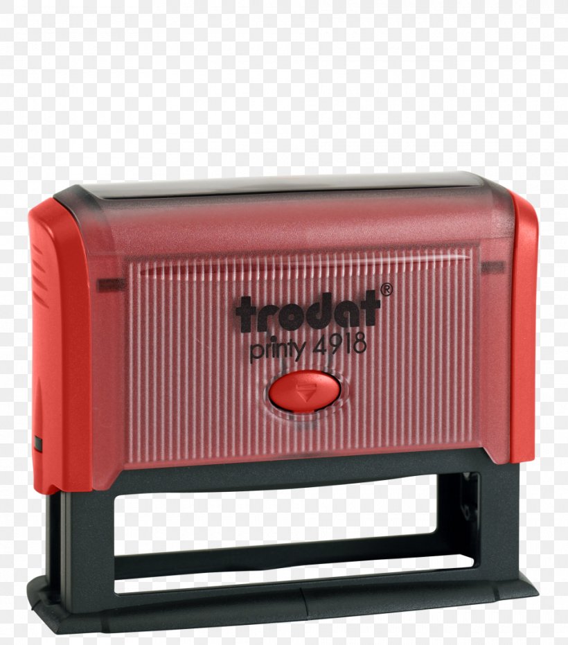 Trodat Printy 4918 Self Inking Rubber Stamp Trodat Printy 4918 Self Inking Rubber Stamp Sello Trodat Printy 4918 Trodat Mobile Printy 9411 Red, PNG, 960x1091px, Rubber Stamp, Electronic Instrument, Hardware, Mail, Postage Stamps Download Free