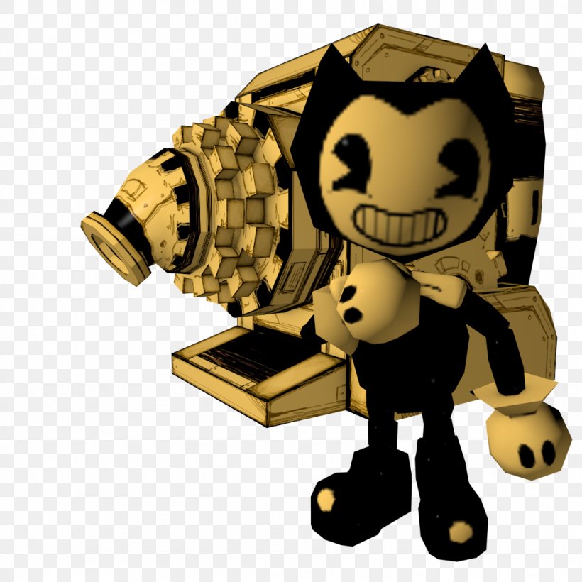 Bendy And The Ink Machine Nintendo 64 TheMeatly Games, Ltd. Digital Art, PNG, 1024x1024px, Bendy And The Ink Machine, Art, Artist, Deviantart, Digital Art Download Free
