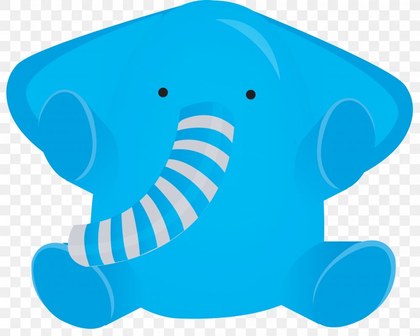 Elephant Download, PNG, 2616x2090px, Elephant, Animal, Archive File, Blue, Cuteness Download Free
