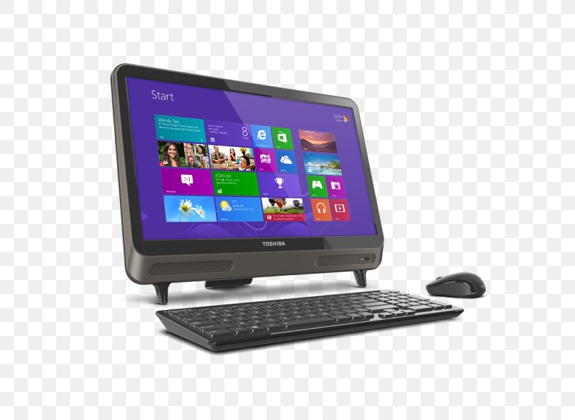 Laptop All-in-one Intel Core I7 Toshiba Desktop Computers, PNG, 600x600px, Laptop, Allinone, Central Processing Unit, Computer, Computer Accessory Download Free