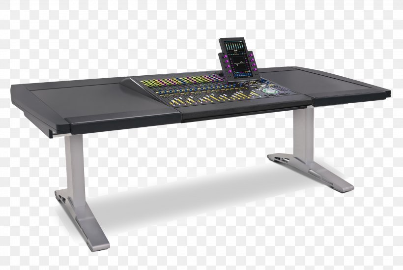 Standing Desk Table Recording Studio System Console, PNG, 3000x2010px, Desk, Avid, Digital Audio Workstation, Furniture, Idea Download Free