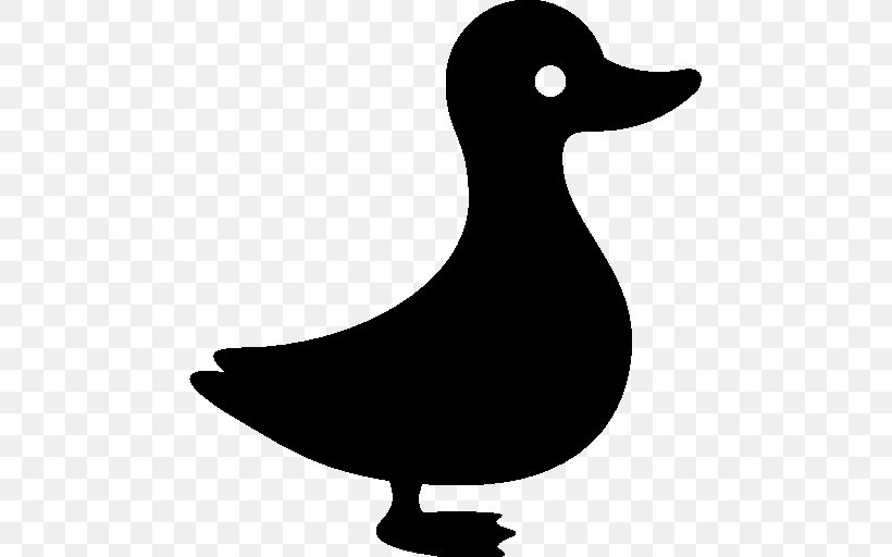 Duck Mallard Clip Art, PNG, 512x512px, Duck, Anatidae, Beak, Bird, Black And White Download Free