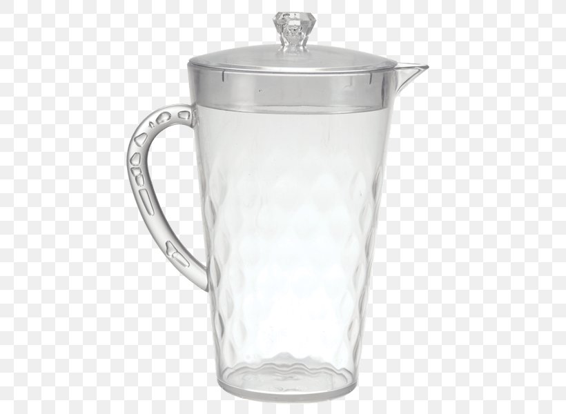 Jug Glass Plastic Lid Mug, PNG, 500x600px, Jug, Barware, Bottle, Bowl, Bucket Download Free