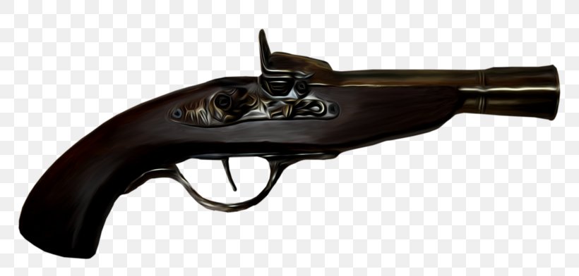 Trigger Firearm Pistol Revolver, PNG, 800x392px, Watercolor, Cartoon, Flower, Frame, Heart Download Free