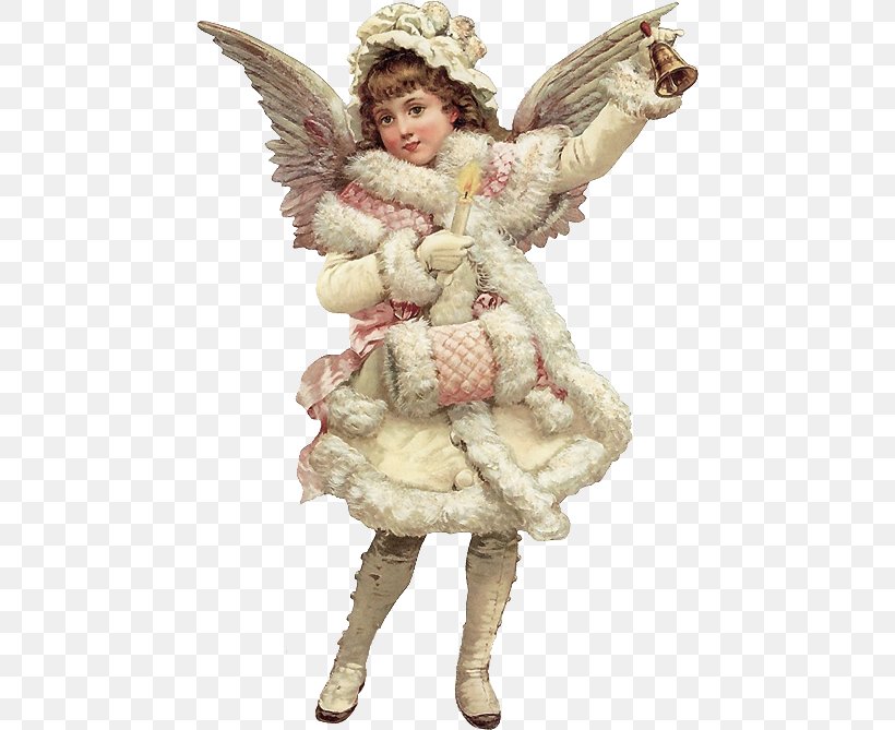 Victorian Era Santa Claus Christmas Ornament Angel, PNG, 460x669px, Victorian Era, Angel, Child, Christmas, Christmas Card Download Free