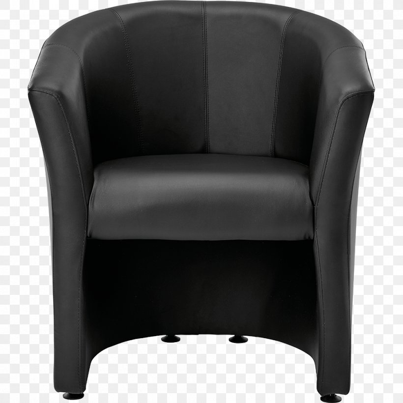 Club Chair Couch Furniture Fauteuil Bench, PNG, 1000x1000px, Club Chair, Armrest, Bench, Black, Chair Download Free