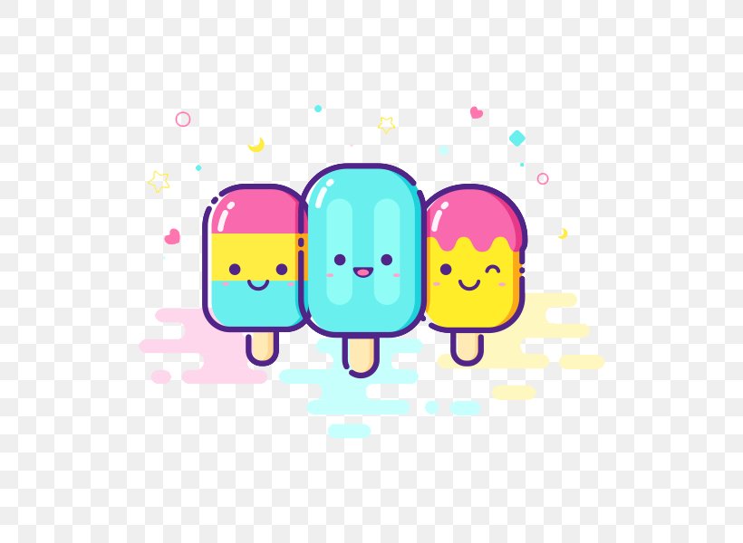 Ice Cream Ice Pop Smile, PNG, 800x600px, Watercolor, Cartoon, Flower, Frame, Heart Download Free