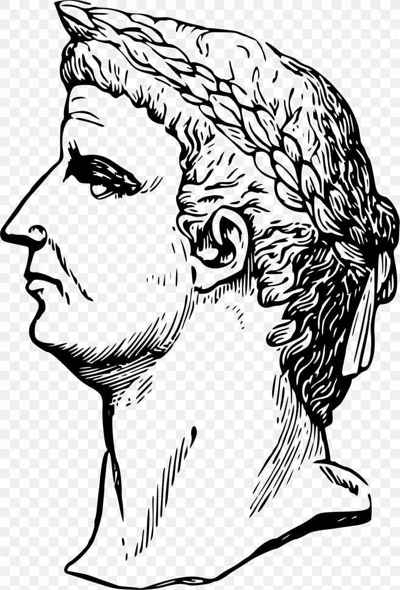 Roman Empire Roman Emperor Young Folks' History Of Rome Public Domain Clip Art, PNG, 1624x2396px, Roman Empire, Art, Artwork, Augustus, Black And White Download Free