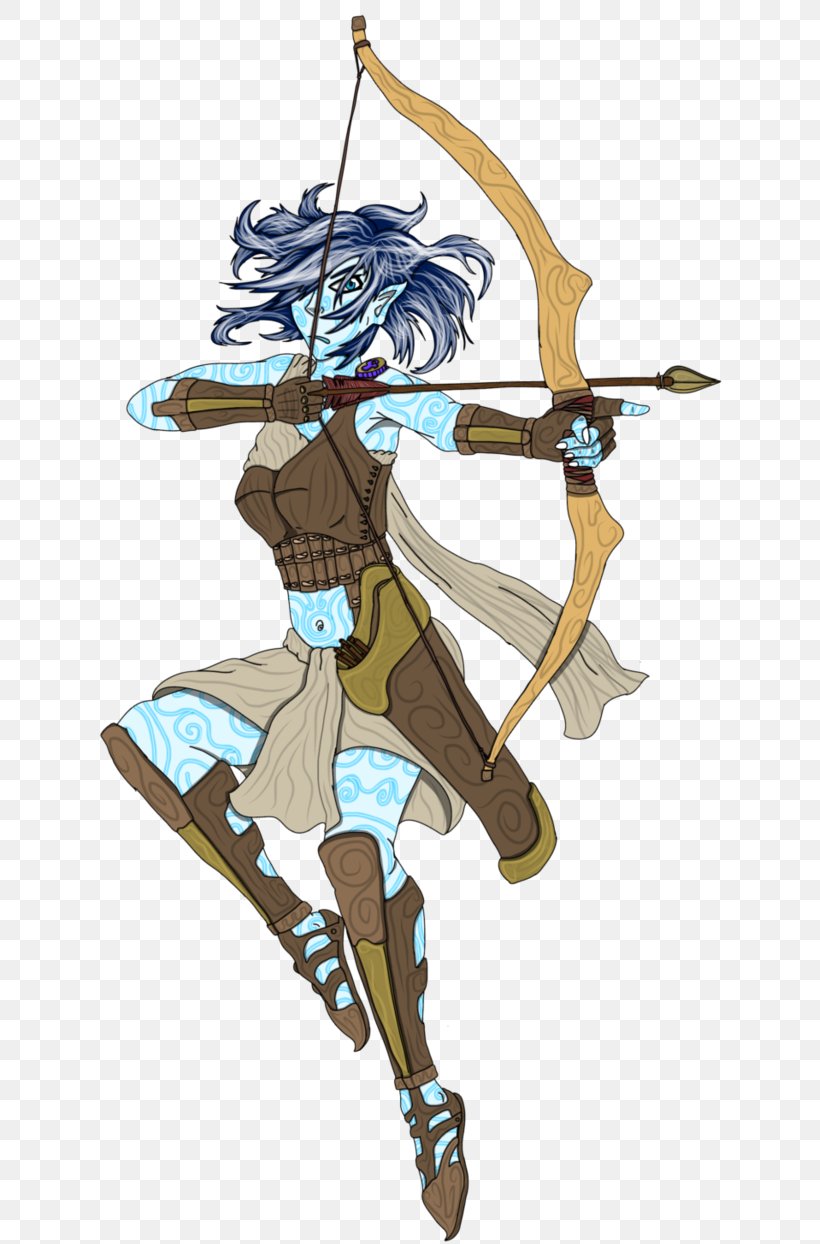 Pathfinder Roleplaying Game Sylph DeviantArt Genasi, PNG, 643x1244px, Pathfinder Roleplaying Game, Art, Bowyer, Character, Cold Weapon Download Free
