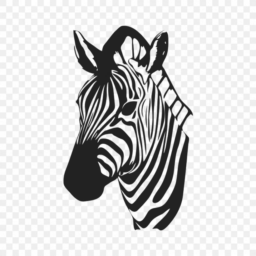 Quagga New Brunswick High School Zebra Product Neck, PNG, 1000x1000px, Quagga, Animal, Black, Black And White, Black M Download Free