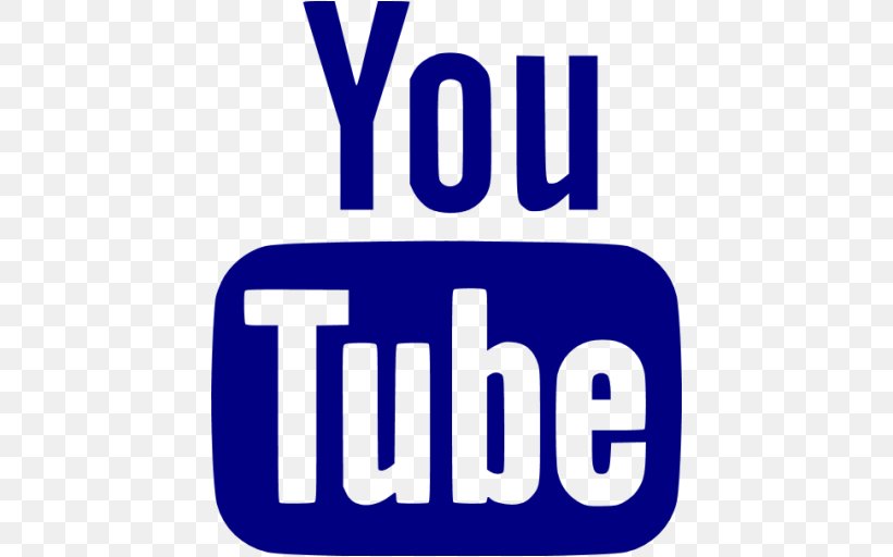 YouTube, PNG, 512x512px, Youtube, Area, Blue, Brand, Electric Blue Download Free