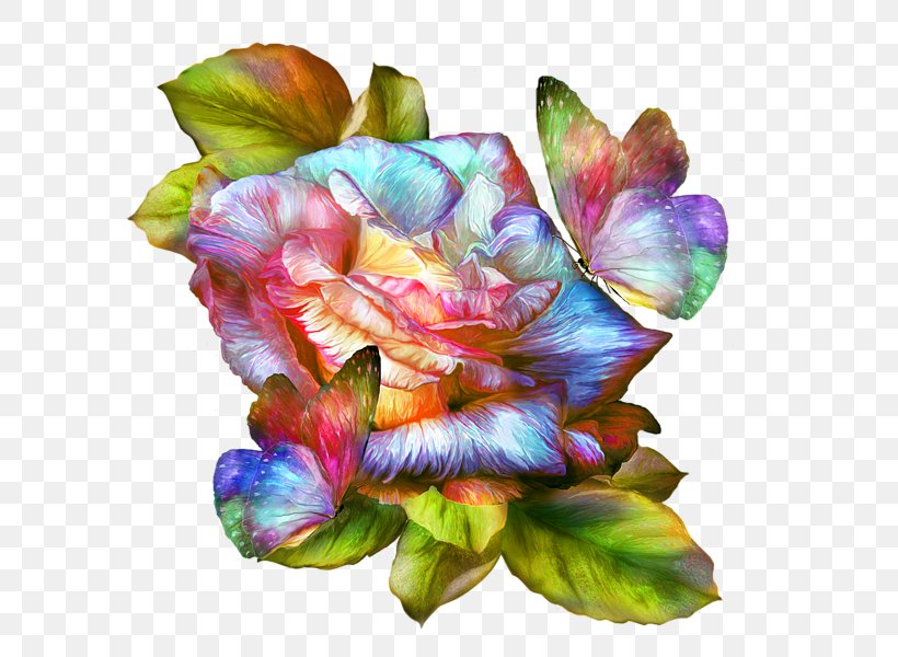 Rainbow Rose Art, PNG, 600x600px, Rainbow Rose, Abstract Art, Art, Blue Rose, Color Download Free
