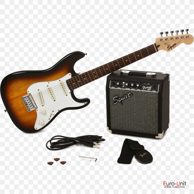 Bass Guitar Electric Guitar Guitar Amplifier Fender Stratocaster Squier Deluxe Hot Rails Stratocaster, PNG, 900x900px, Watercolor, Cartoon, Flower, Frame, Heart Download Free