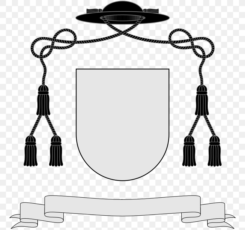Coat Of Arms Priest Vicar General Crest, PNG, 764x768px, Coat Of Arms, Auxiliary Bishop, Bishop, Black, Black And White Download Free
