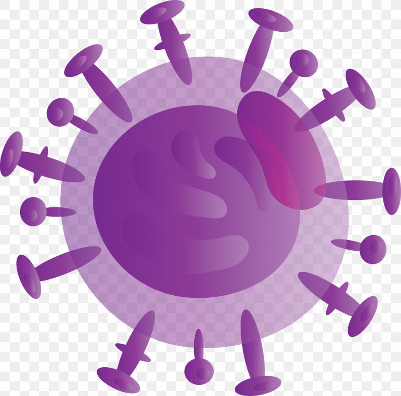 Coronavirus Corona COVID, PNG, 3000x2966px, Coronavirus, Corona, Covid, Logo, Purple Download Free