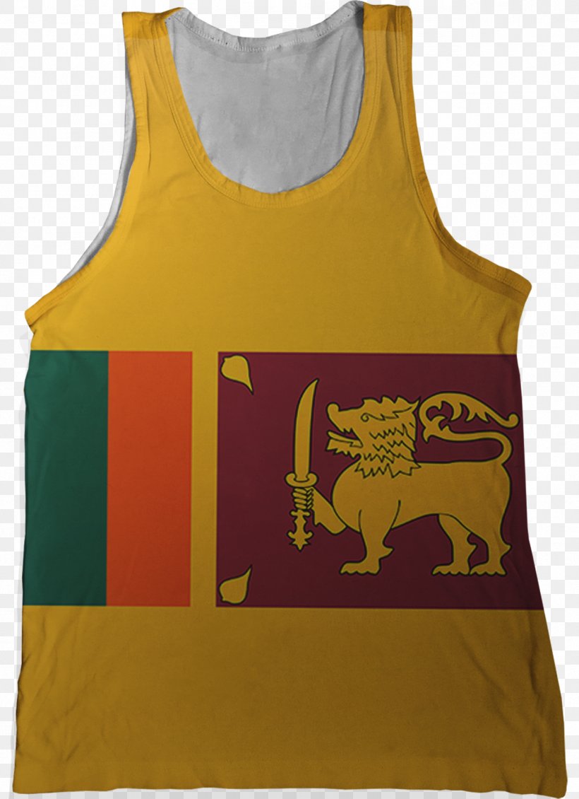 Flag Of Sri Lanka National Flag Flag Of The United States, PNG, 1296x1786px, Sri Lanka, Active Shirt, Active Tank, Clothing, Flag Download Free