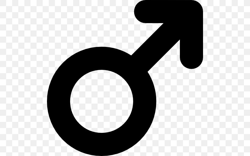 Gender Symbol Male Clip Art, PNG, 512x512px, Gender Symbol, Black And White, Female, Gender, Male Download Free