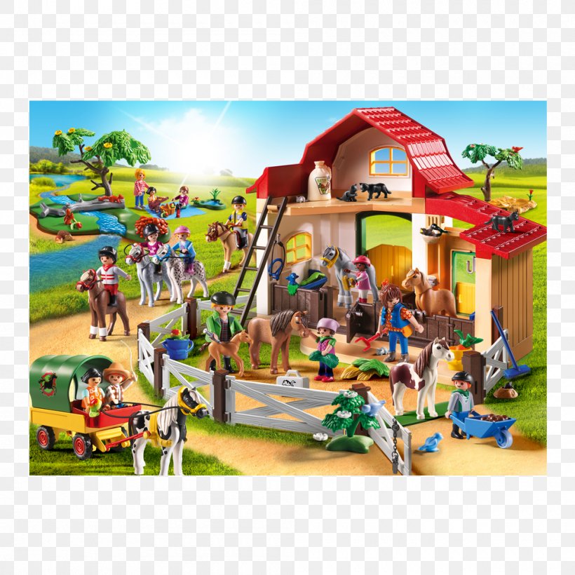 Playmobil Pony Toy LEGO Playground, PNG, 1000x1000px, Playmobil, Amusement Park, Child, Joueclub, Lego Download Free