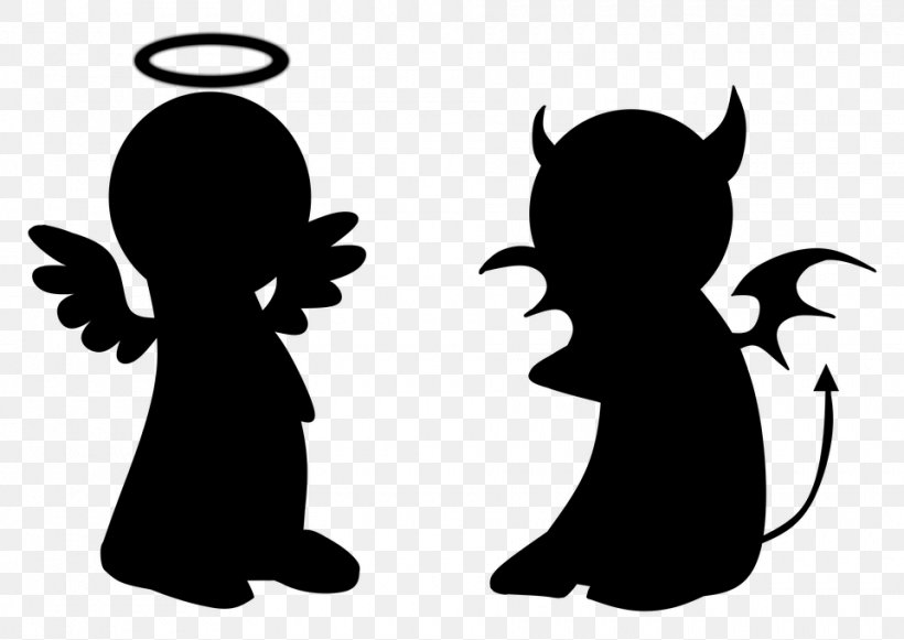 Clip Art Devil Demon Image, PNG, 960x681px, Devil, Angel, Art, Blackandwhite, Cartoon Download Free