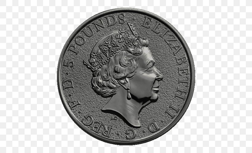 Royal Mint The Queen's Beasts Silver Coin Bullion Coin, PNG, 500x500px, Royal Mint, Britannia, Bullion, Bullion Coin, Coin Download Free
