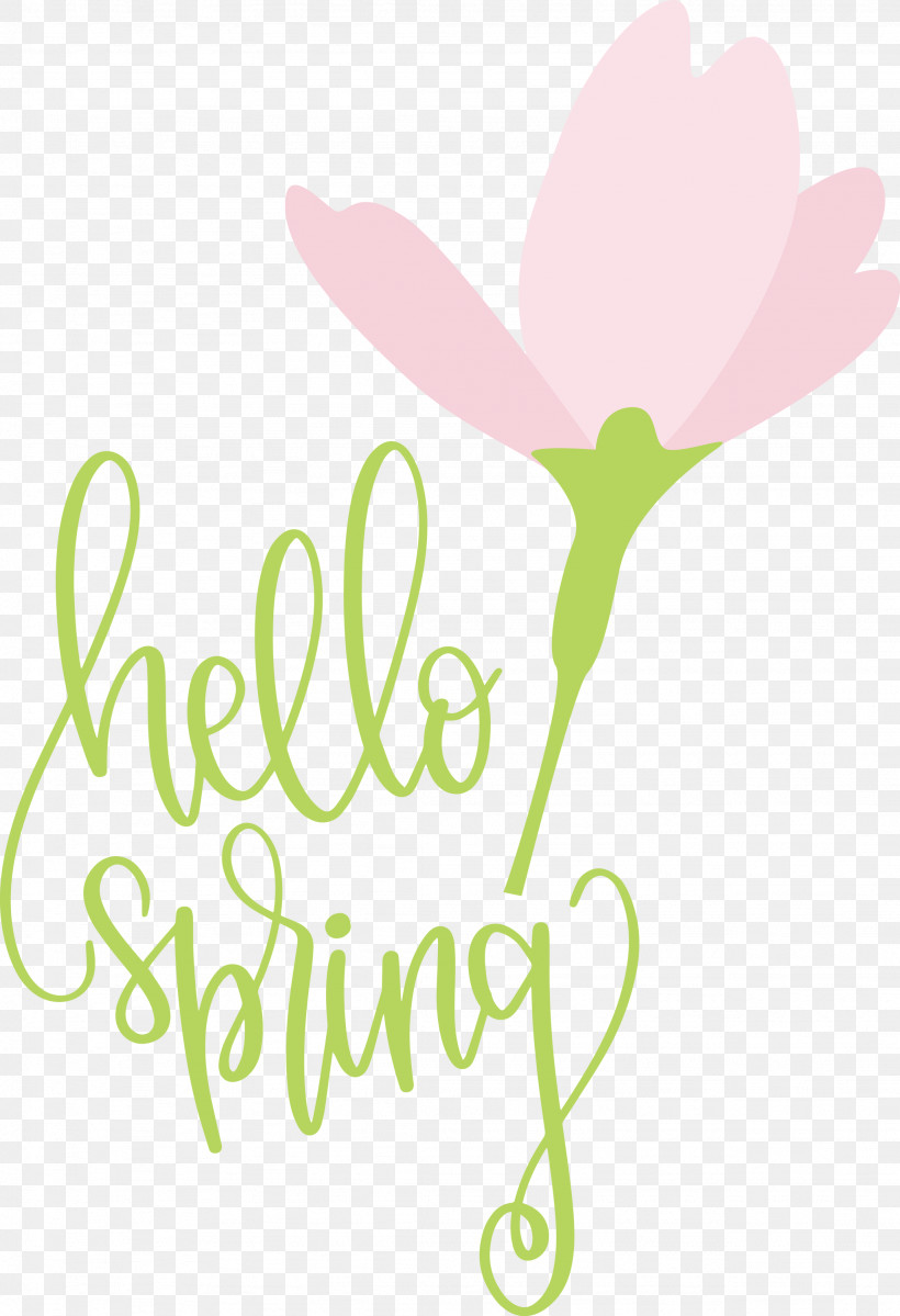 Hello Spring Spring, PNG, 2051x3000px, Hello Spring, Data, Floral Design, Leaf, Logo Download Free