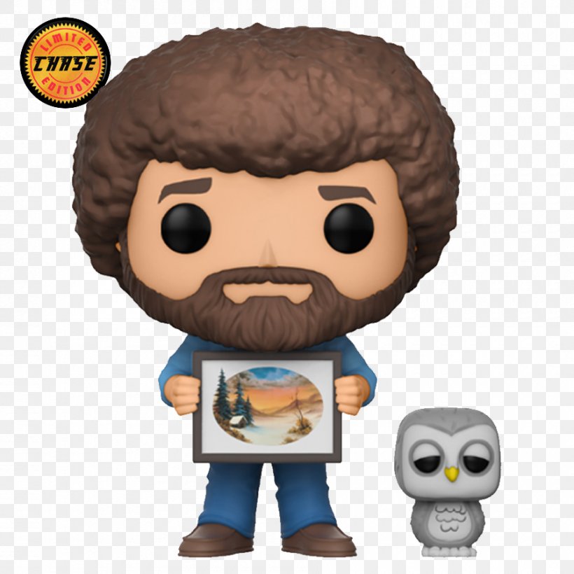 More Of The Joy Of Painting Funko Collectable Television Show Action & Toy Figures, PNG, 900x900px, More Of The Joy Of Painting, Action Toy Figures, Bob Ross, Bobblehead, Cartoon Download Free