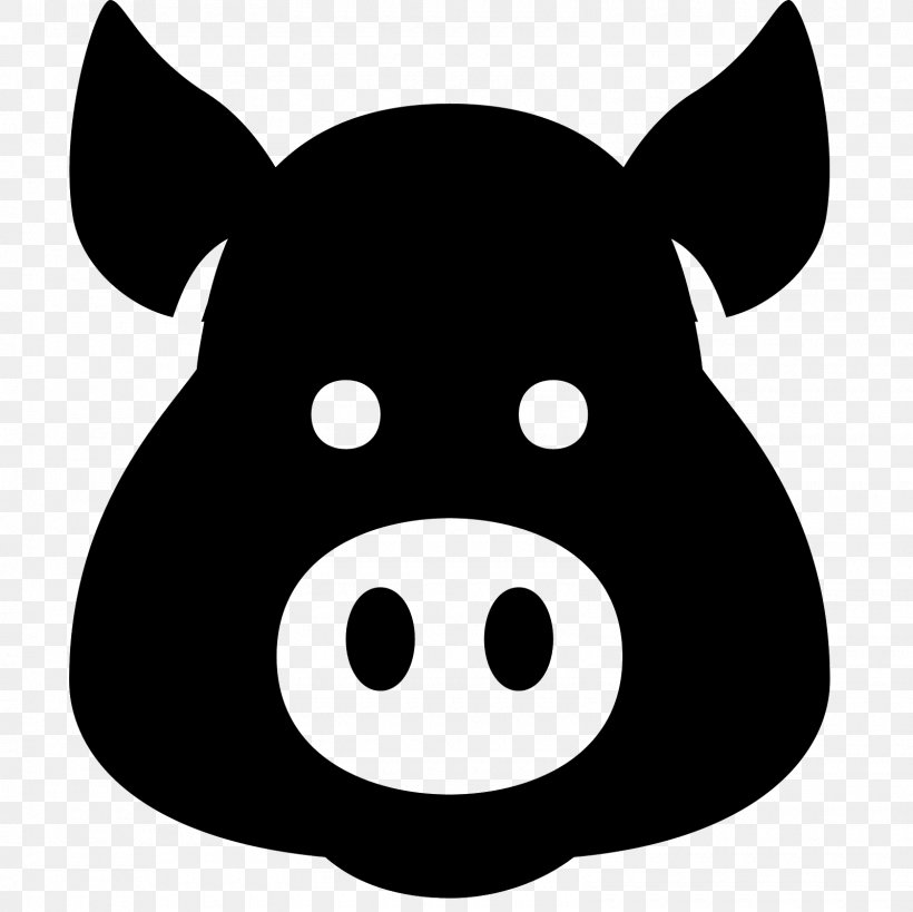 Porky Pig Clip Art, PNG, 1600x1600px, Pig, Black, Black And White, Drawing, Fictional Character Download Free