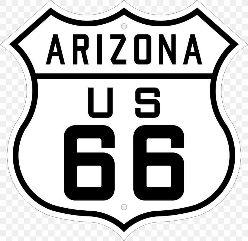 U.S. Route 66 In Arizona U.S. Route 66 In Arizona U.S. Route 80 In Arizona, PNG, 1056x1024px, Arizona, Area, Black, Black And White, Brand Download Free