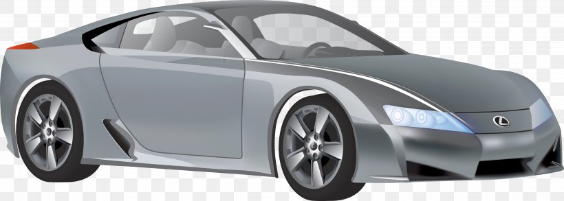 Vector Car Mercedes-Benz Ferrari 458 Ford Mustang, PNG, 4525x1618px, Vector, Auto Part, Automotive Design, Automotive Exterior, Automotive Lighting Download Free