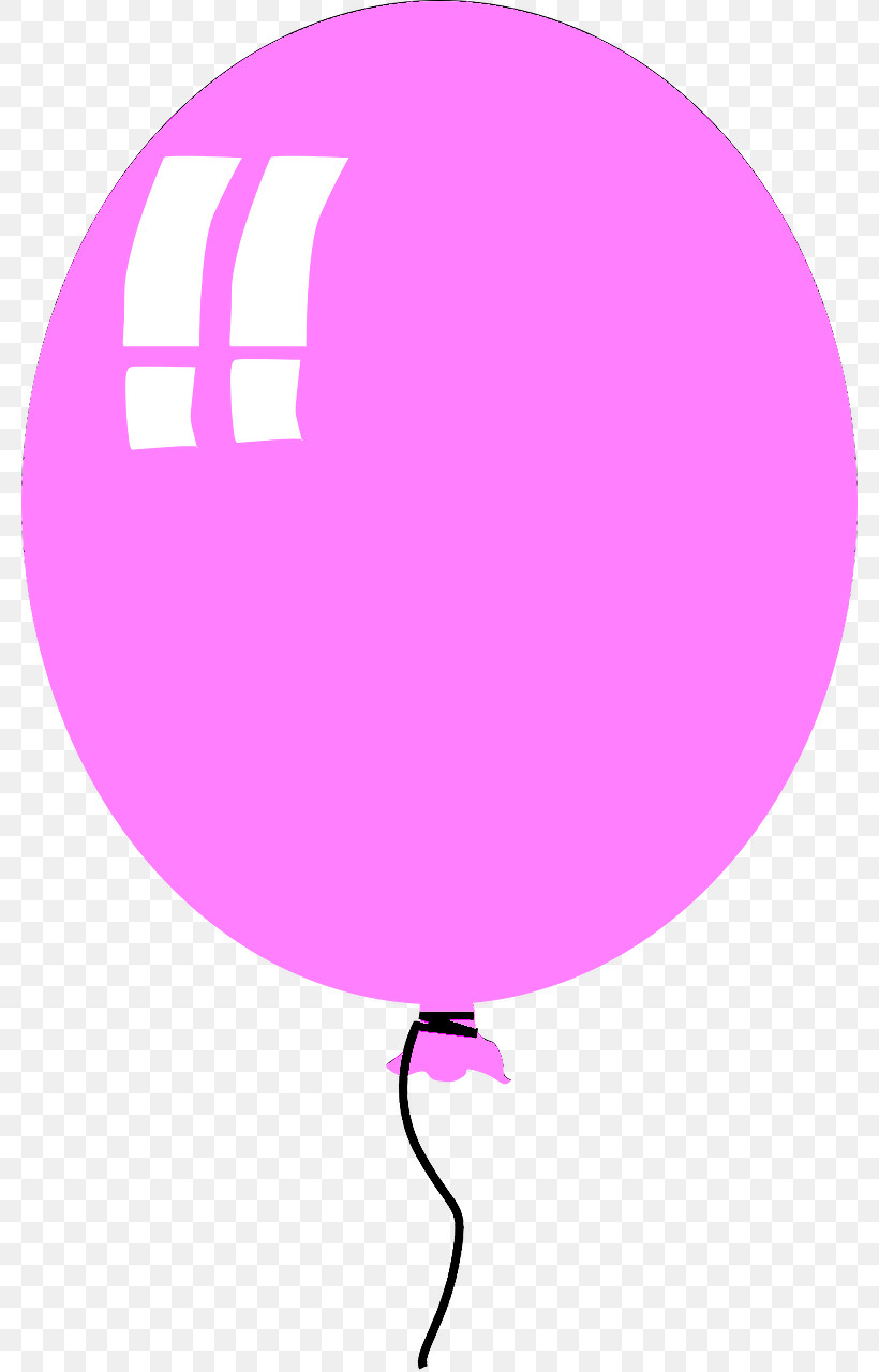 Balloon Pink Violet Magenta Purple, PNG, 780x1280px, Balloon, Circle, Magenta, Material Property, Party Supply Download Free