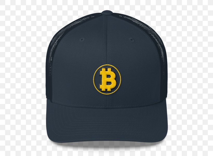 Baseball Cap Trucker Hat Clothing, PNG, 600x600px, Baseball Cap, Bitcoin, Brand, Cap, Clothing Download Free