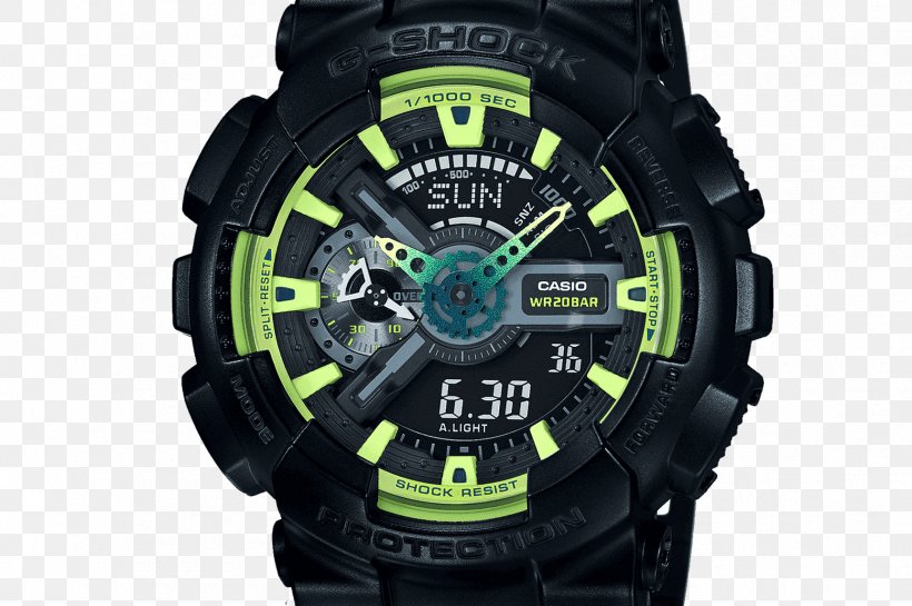 G-Shock GA110 Shock-resistant Watch Casio, PNG, 1724x1146px, Gshock, Brand, Casio, Clock, Gshock Ga100 Download Free