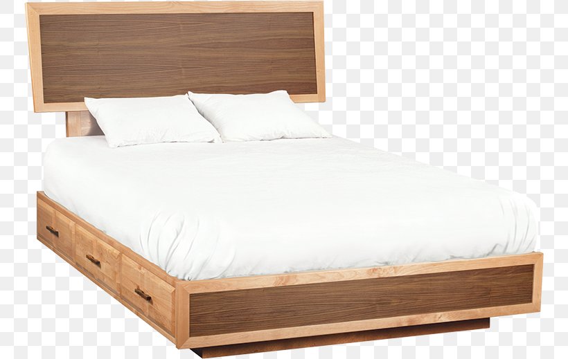 Wood Platform Bed Furniture Bedroom Png 750x519px Wood