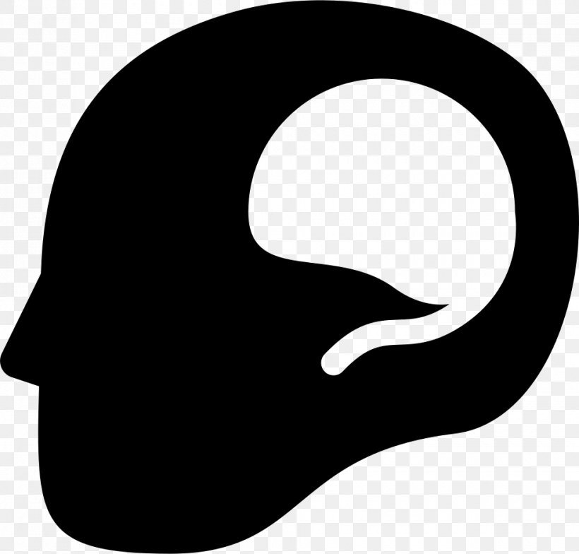 Symbol Logo Sign Human Head, PNG, 980x938px, Symbol, Black, Black And White, Brain, Head Download Free