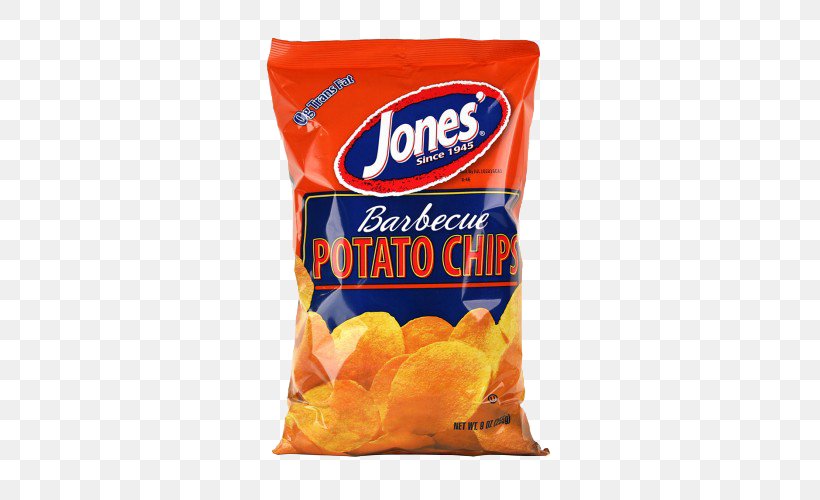 Jones' Wavy Sour Cream & Onion Potato Chips Food Flavor By Bob Holmes, Jonathan Yen (narrator) (9781515966647) Jones Potato Chip Co., PNG, 500x500px, Potato Chip, Cheese Puffs, Fat, Flavor, Food Download Free